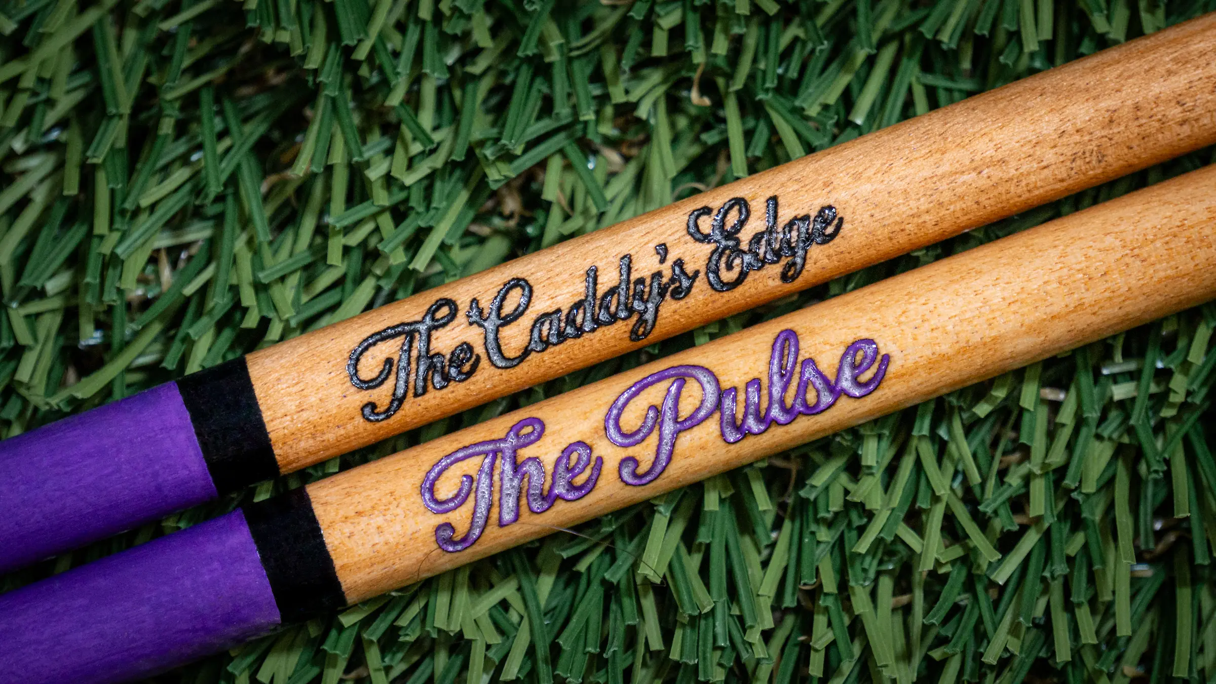 The Pulse engraving detail